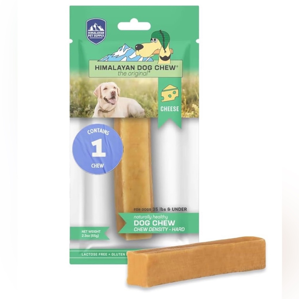 8 Himalayan Dog  Chews Cheese ( 8 packages)